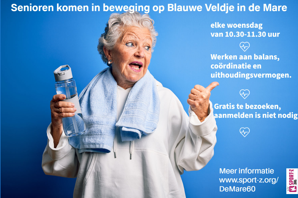 oudere  vrouw in sportkleding