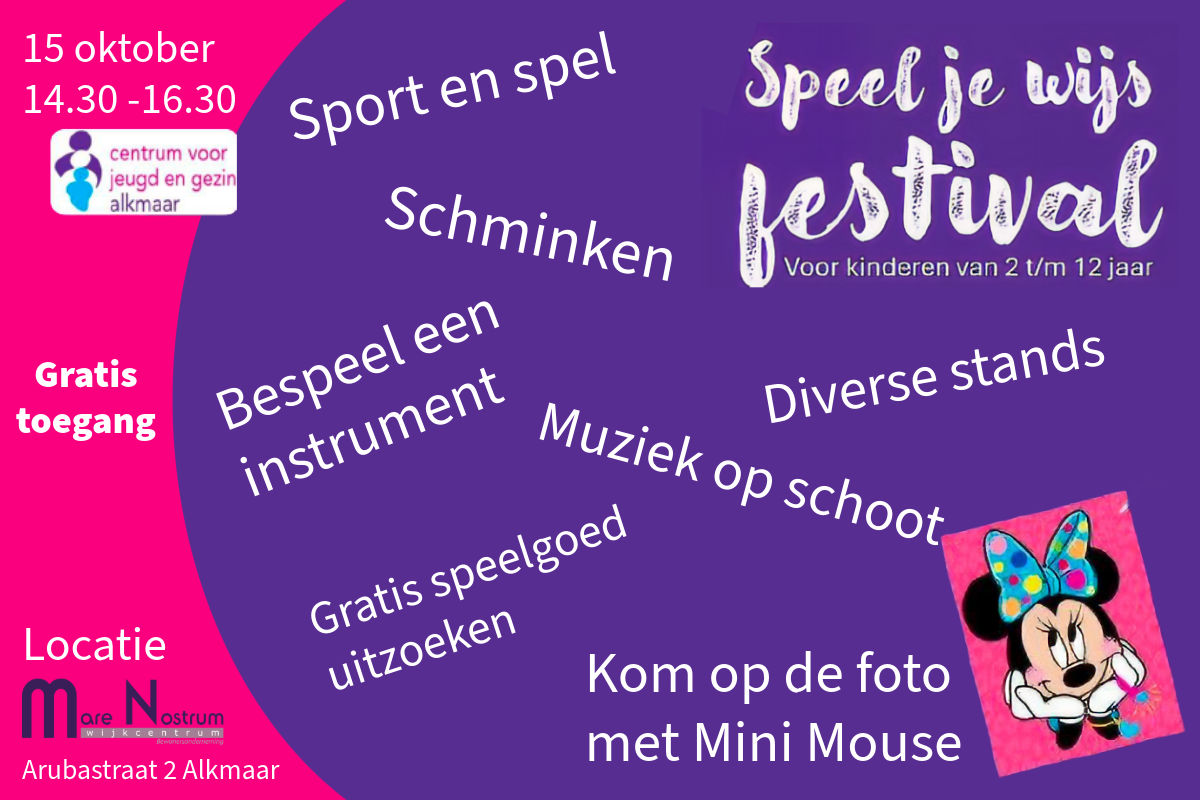 aankondiging speel je wijs